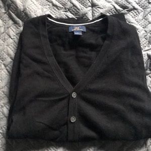 Brooks Brothers Black Cardigan